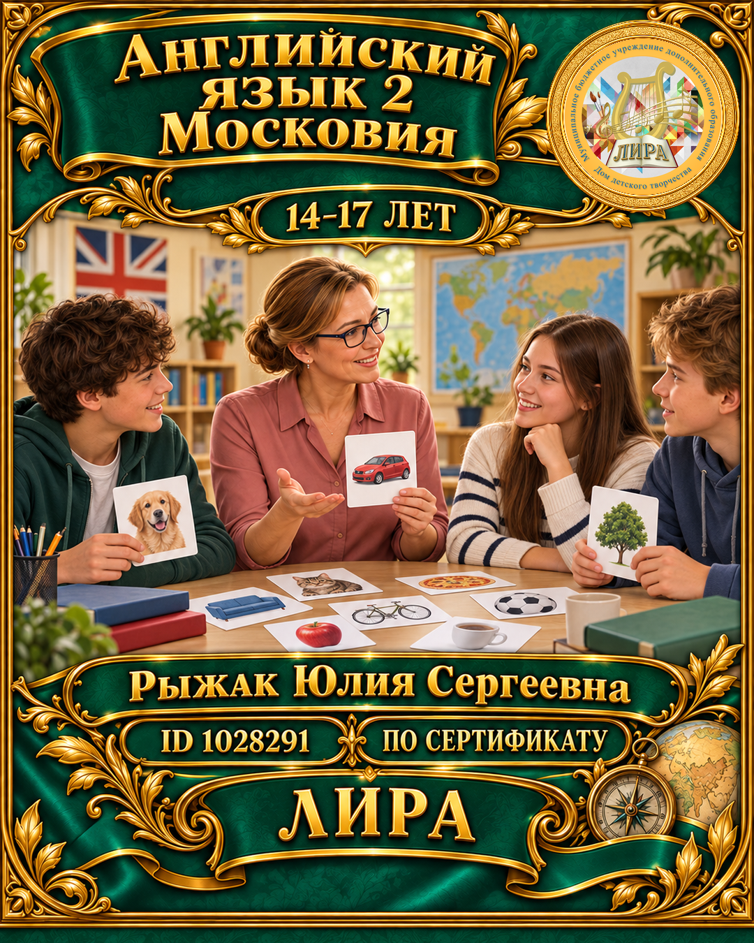 Афиша: Английский язык 2 Московия