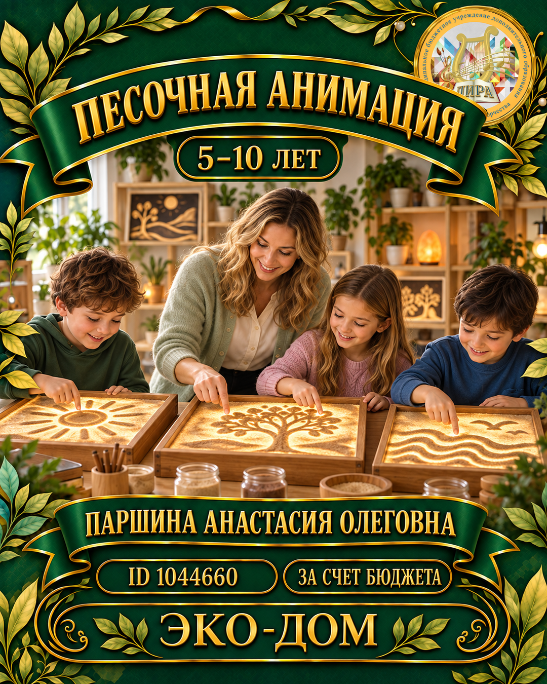 Афиша: Песочная анимация