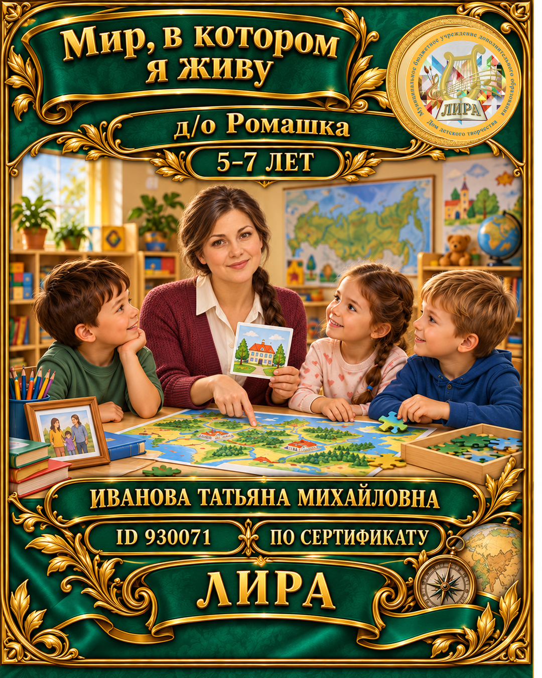 Афиша: Мир, в котором я живу д/о Ромашка