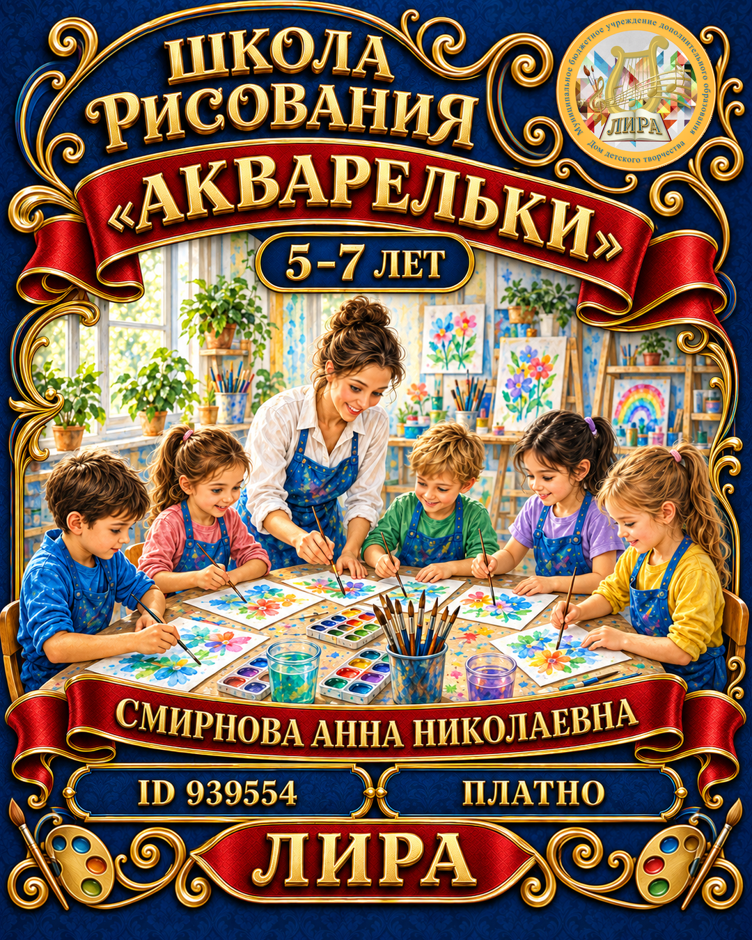 Афиша: АКВАРЕЛЬКИ