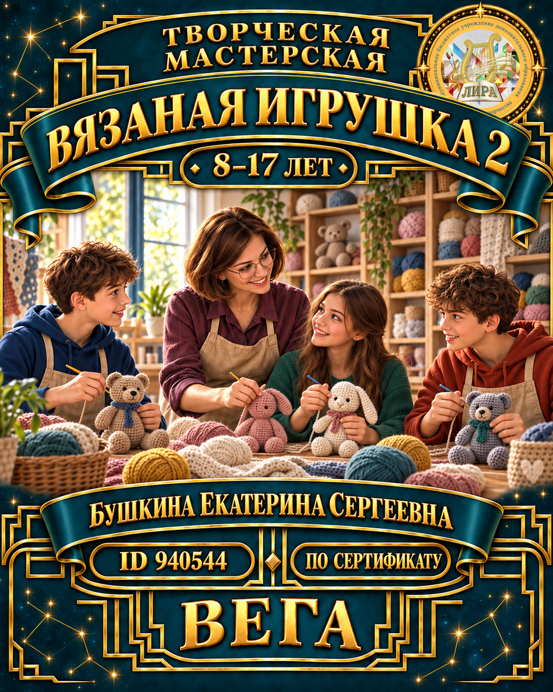Афиша: Вязаная игрушка 2