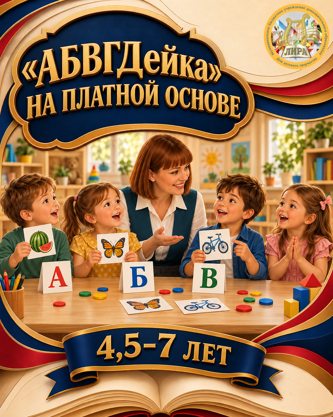 Афиша программы "АБВГДейка" (на платной основе)