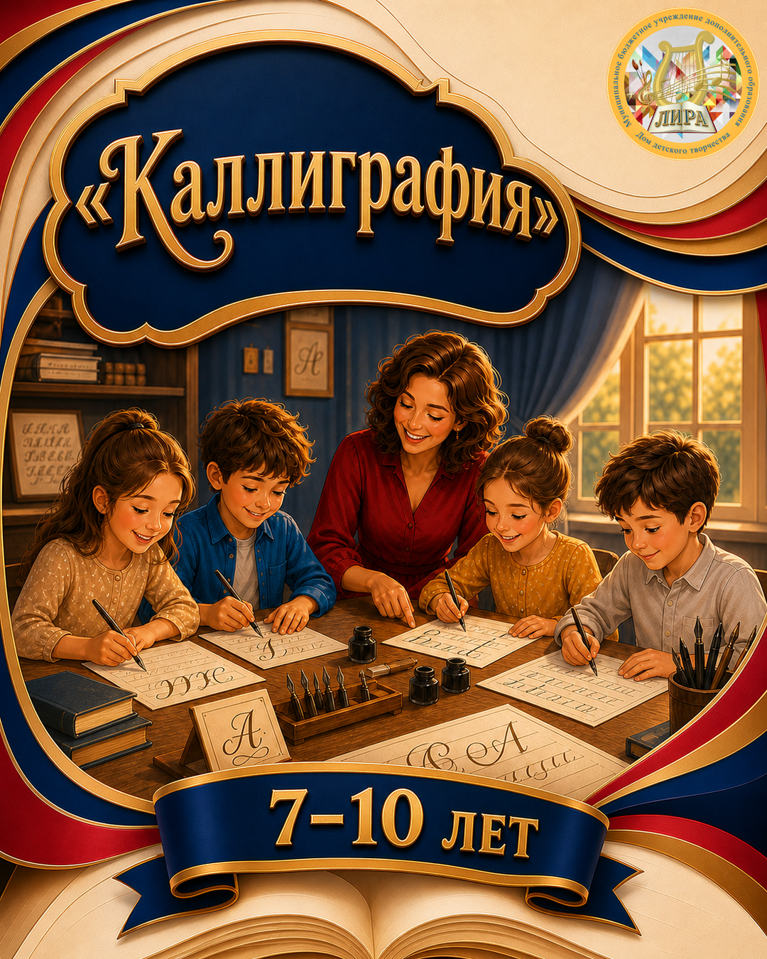 Афиша программы «Каллиграфия» (на платной основе)